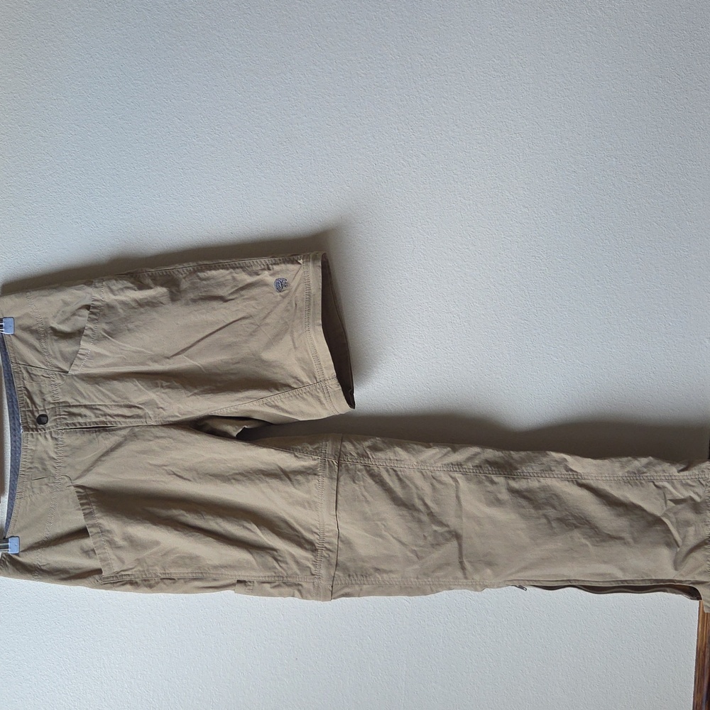 Convertible Hukubg Pants Tan Size 8 Travel Fishing Womens - Picture 2 of 14